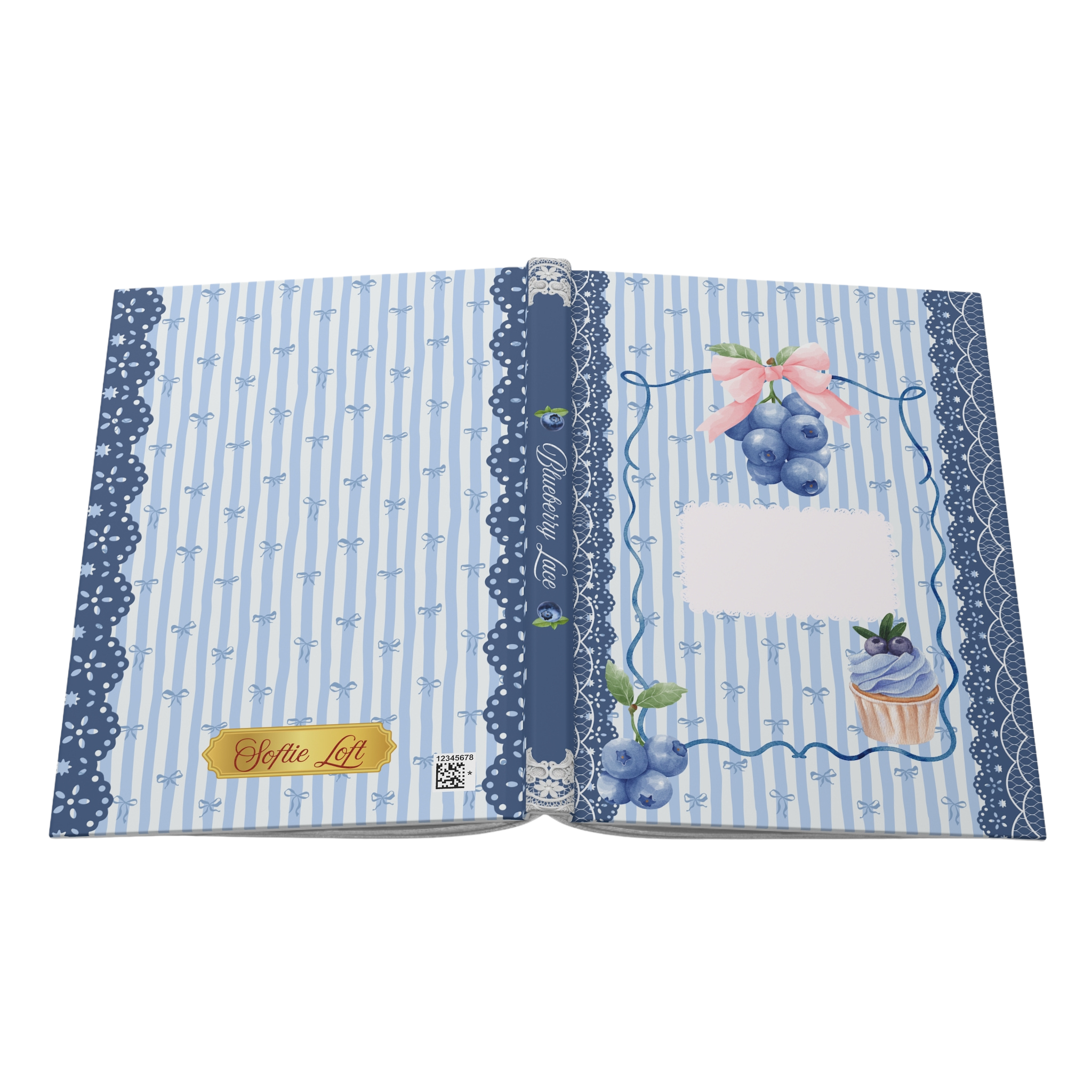 Blueberry Lace Journal